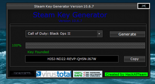 black ops 2 steam key generator download